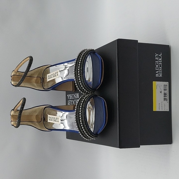 1003- Badgley Mischka Heels Women’s Sandals Size 7 NWT - Picture 7 of 16